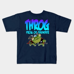 Throg: Frog of Thunder Kids T-Shirt